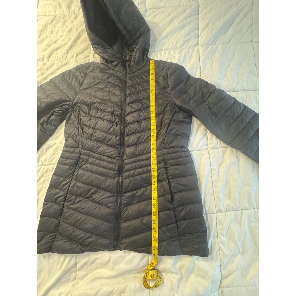 Lands’ End Wanderweight Down Jacket Black Packable Winter Down Women's Medium - Picture 5 of 8